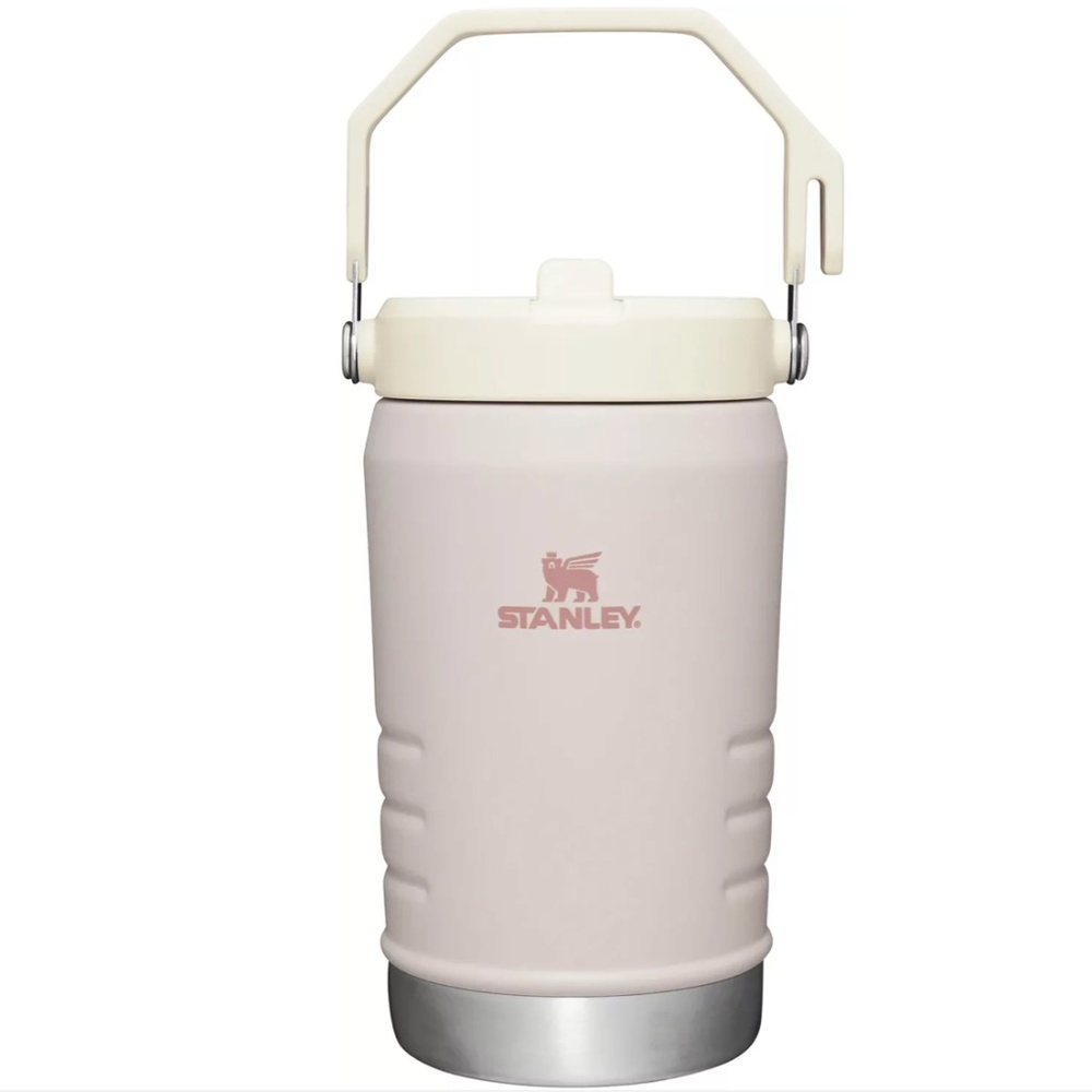 Stanley ICEFLOW Flip Straw Jug Tumbler 40 oz Vacuum Insulated - Rose Quartz